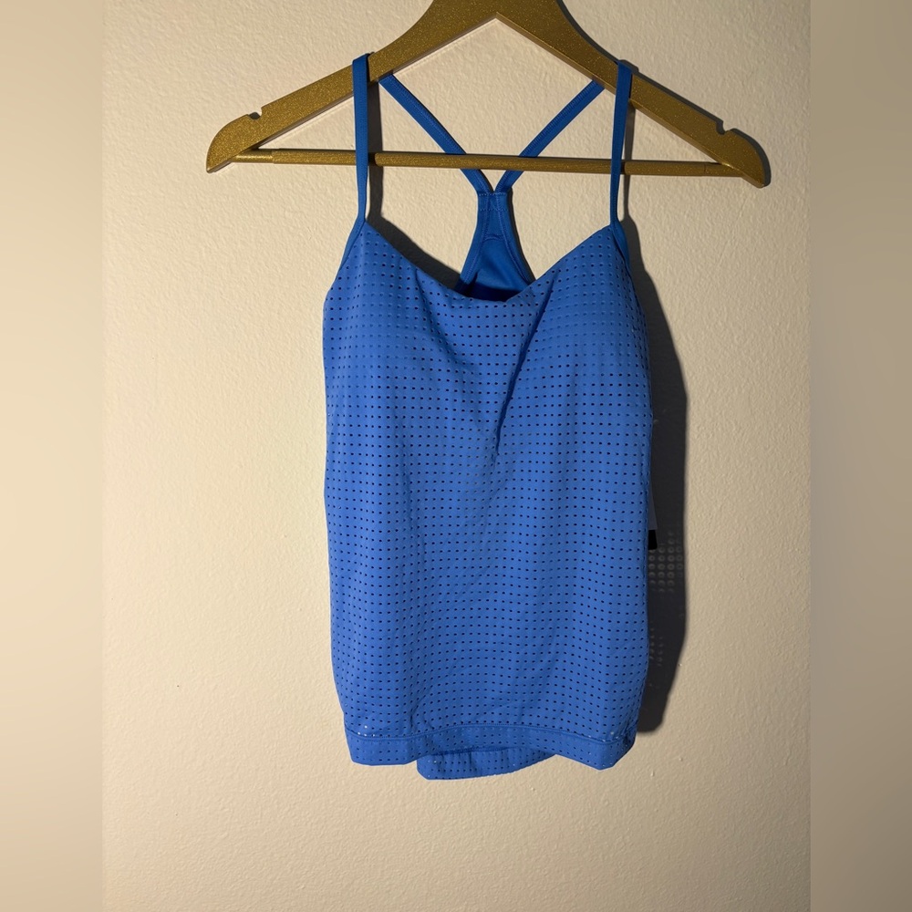 NWT! Nike Swim Pacific Blue Tankini Top